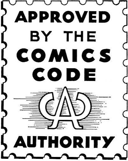 Approved by the Comics Code Authority